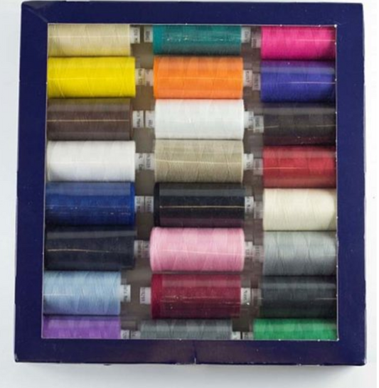 Moon Thread Assortment Box Polyester Sewing Thread-Dark