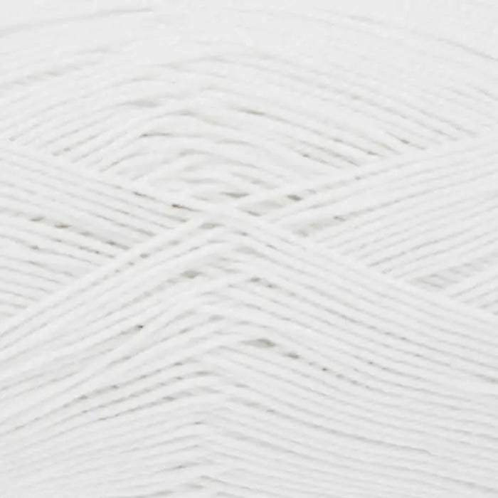 King Cole Cotton 4ply - White 2190