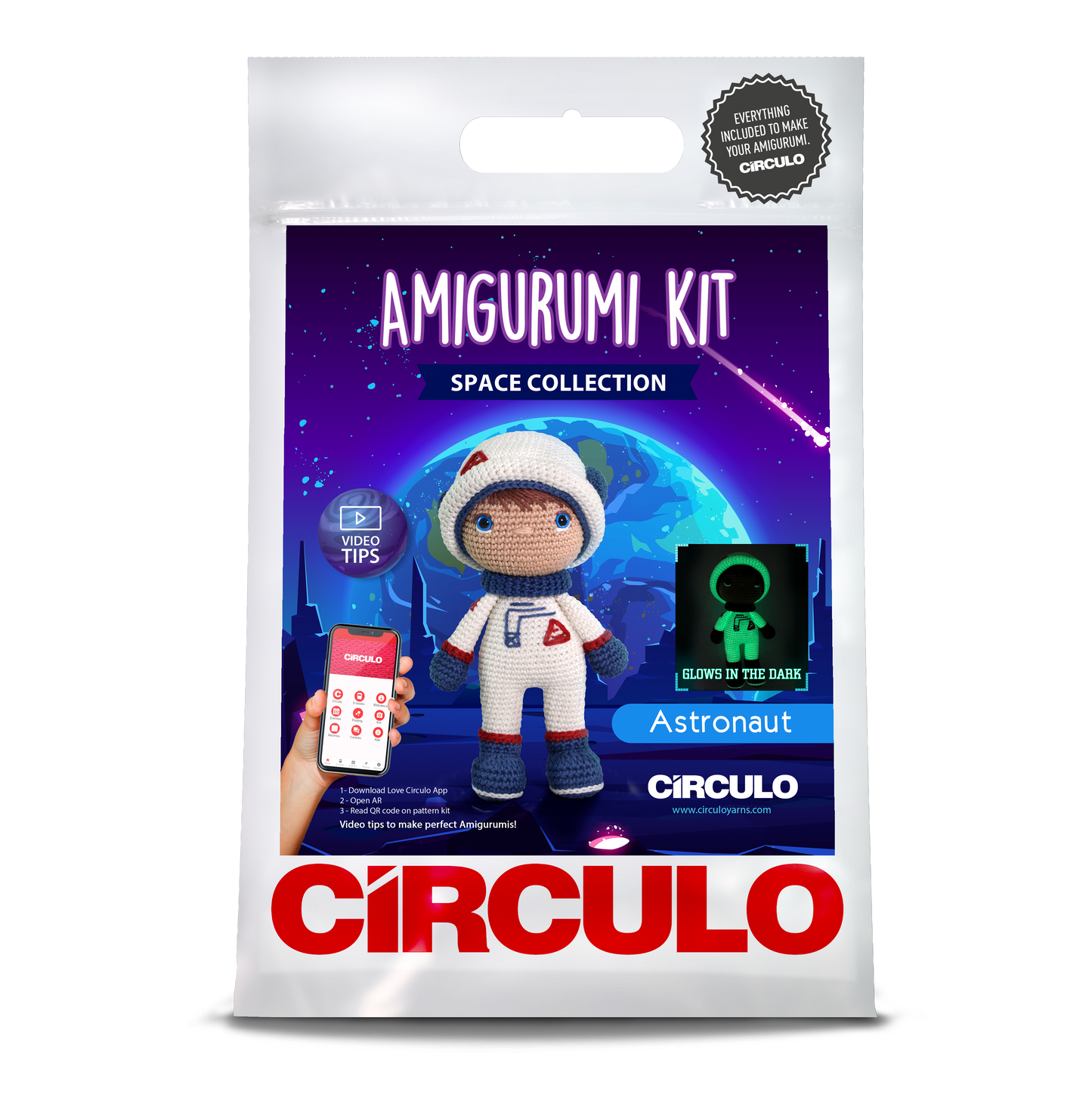 Amigurumi Kit - Astronaut