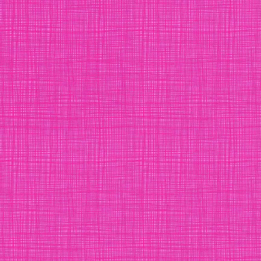 100% Cotton  - Linea Bright  Pink by Makower