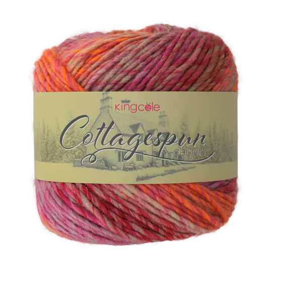 King Cole Cottagespun Chunky - Winterberry