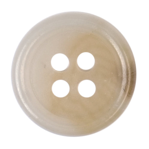 Button Cream/Beige 4 Hole