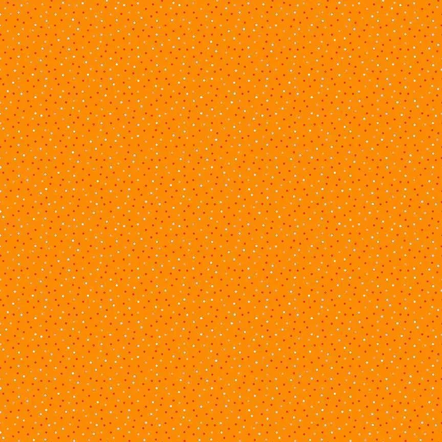 100% Cotton Pips Orange By Makower