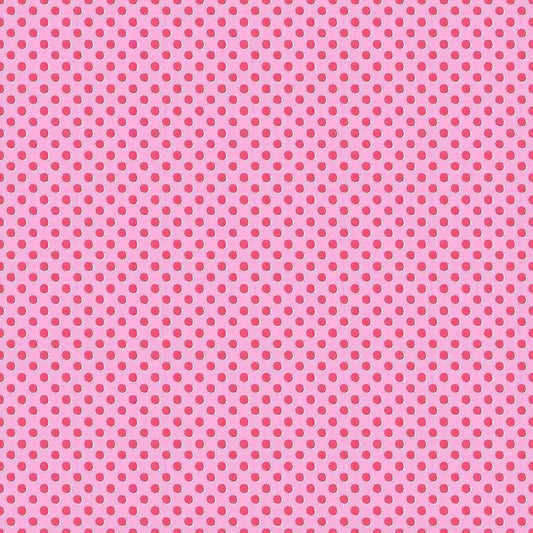 100% Cotton  - Enchanted Dots - Bubblegum by Makower