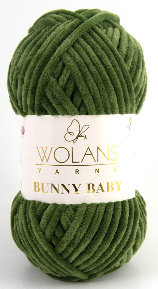 Wolans Bunny Baby - Dark Green 100-32