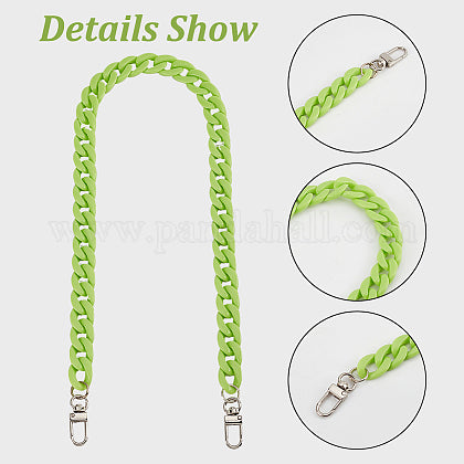 Bag Handle Chain Neon Purple