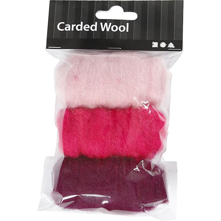 Felting Wool - Pink Harmony