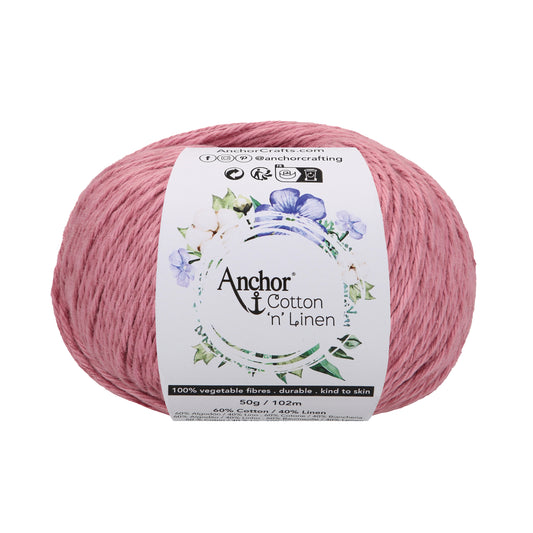 Cotton 'n' Linen - Anchor - Heather