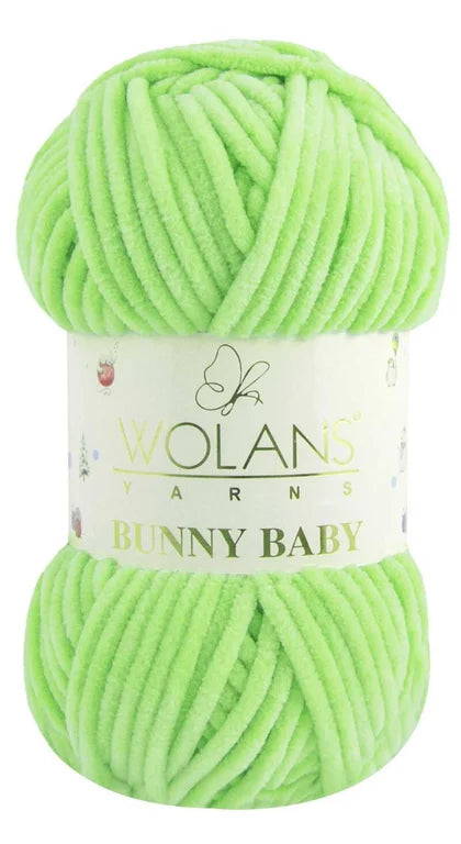 Wolans Bunny Baby - Lime 100-47