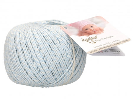 Pure Baby Cotton - Anchor - Creamy Blue