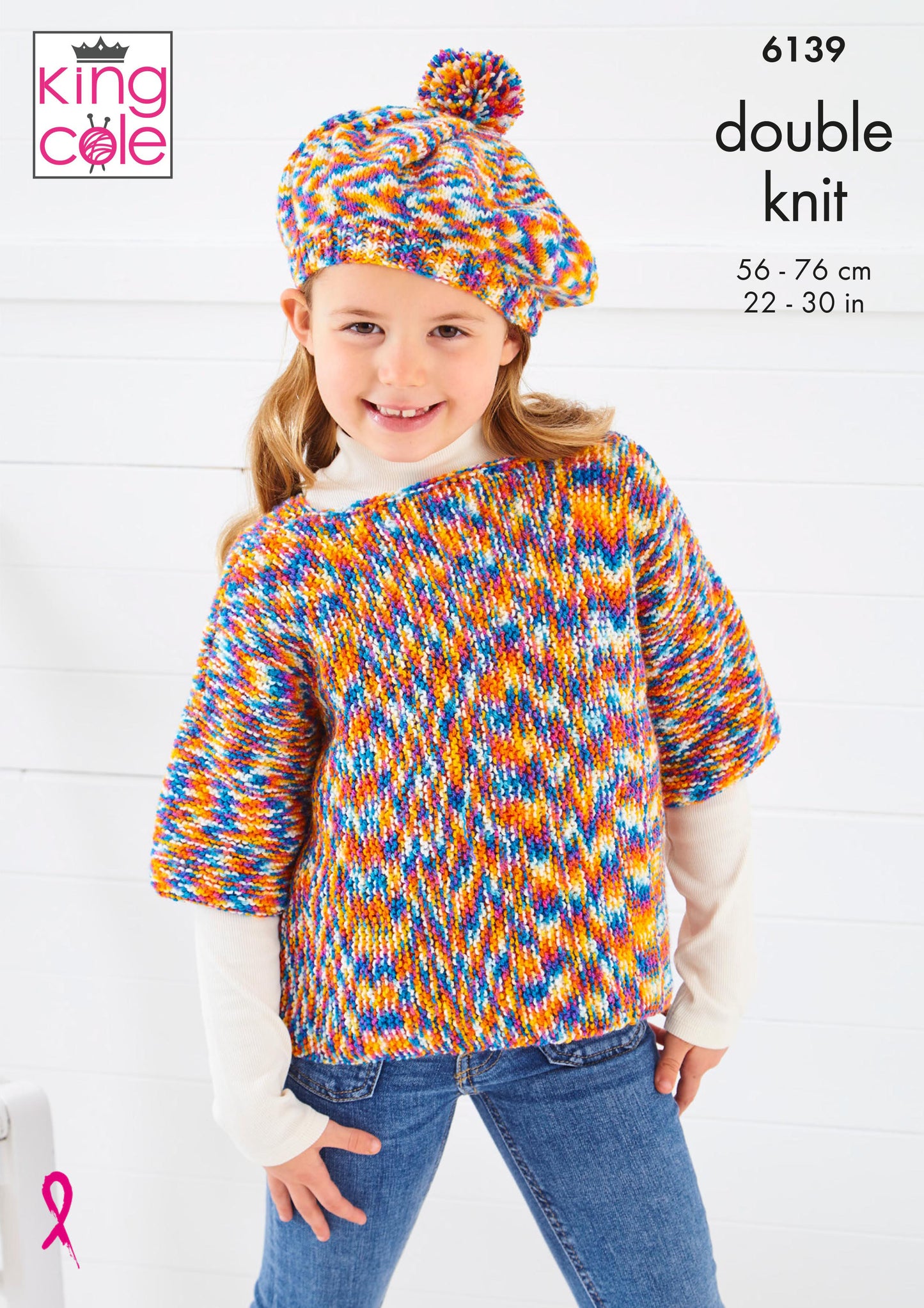 King Cole Knitting Pattern 6139 Double knitting