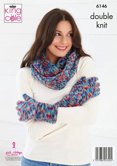 King Cole Knitting Pattern 6146 Double knitting