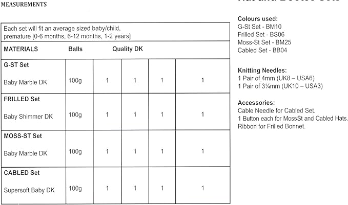 James C Brett Knitting Pattern JB688 Double Knitting