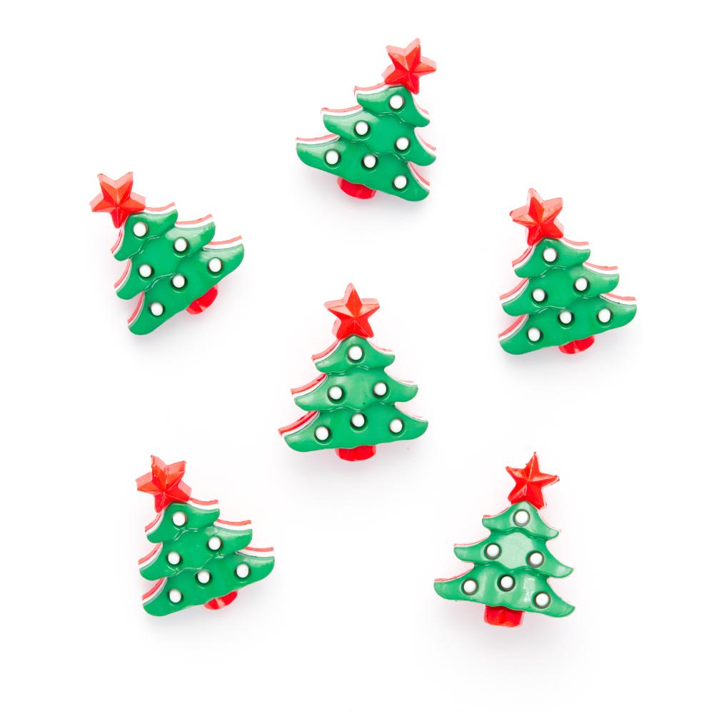 Christmas Tree Shank Button