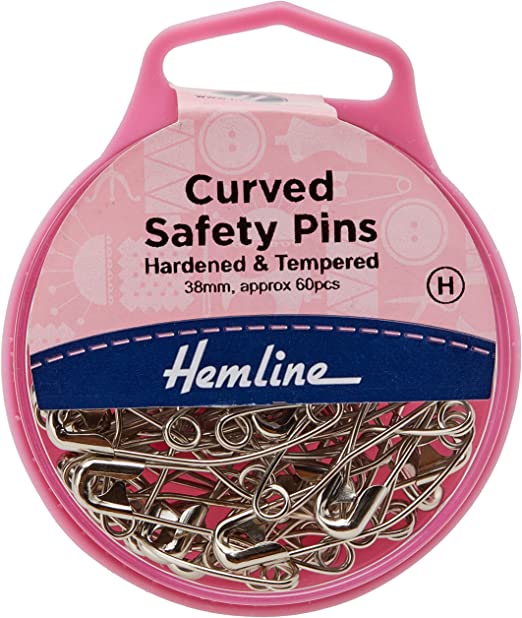 Hemline Safety Pins 38mm