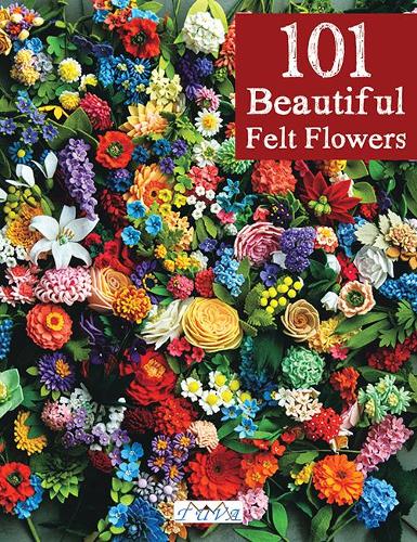 101 Beautiful Felt Flowers Pieni Sieni Paperback