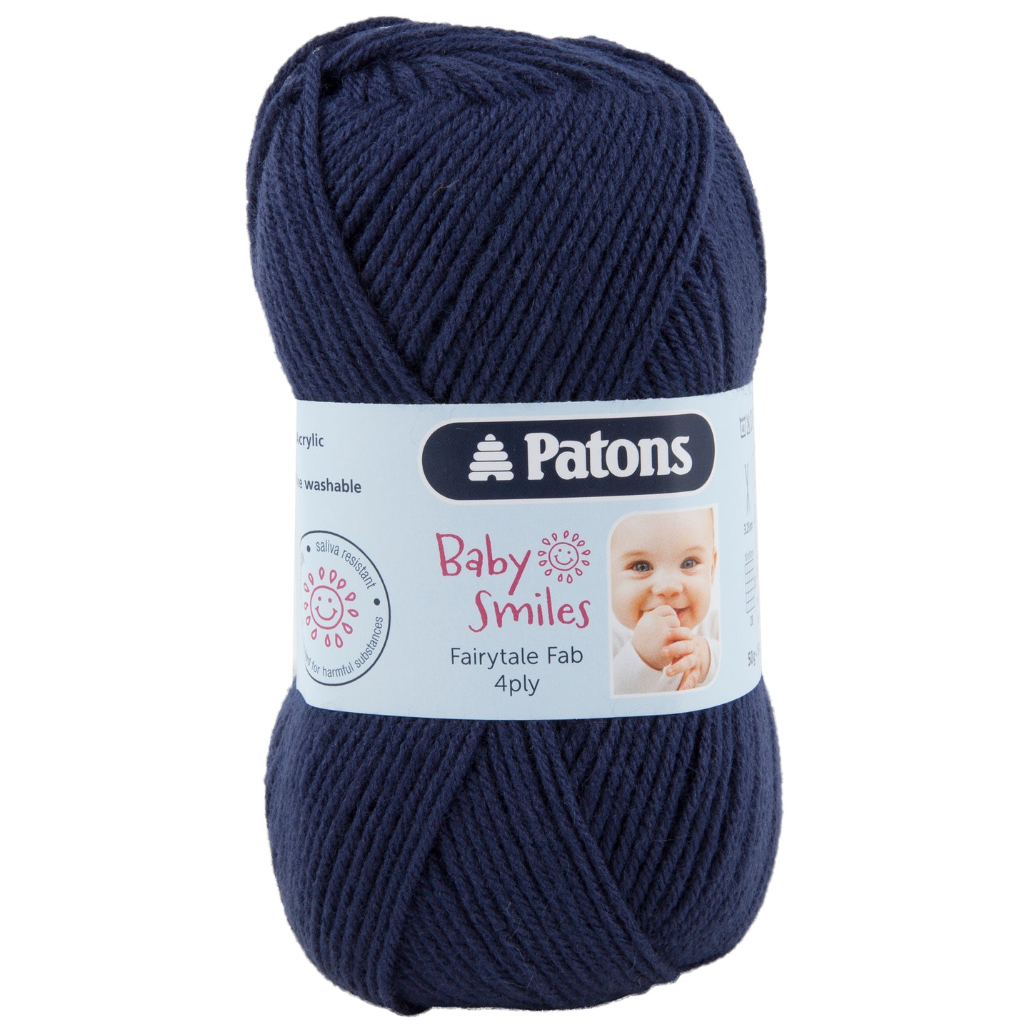 Patons Baby Smiles  Fairy tale  Fab  4 Ply - Navy - 01050