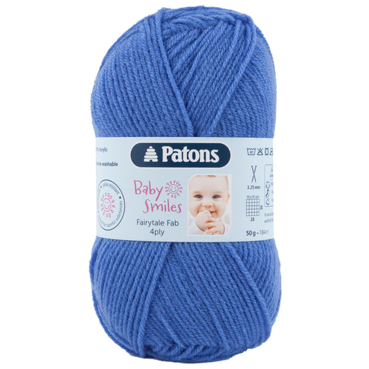 Patons Baby Smiles  Fairy tale  Fab  4 Ply - Sky Blue - 01053