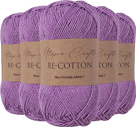 Utopia Crafts - Re-Cotton Eco friendly Aran - UR11