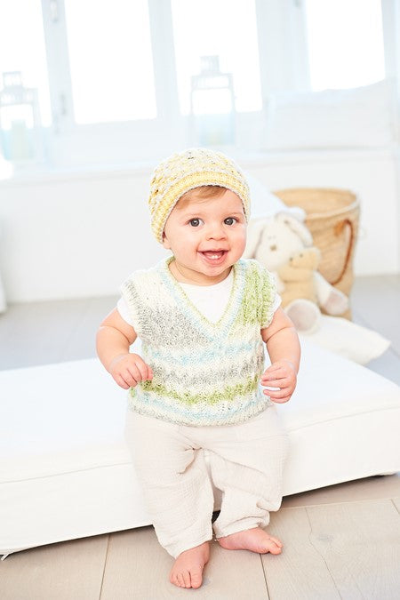 Stylecraft 10063  - Tank Top, Sweater & Hat Double Knitting