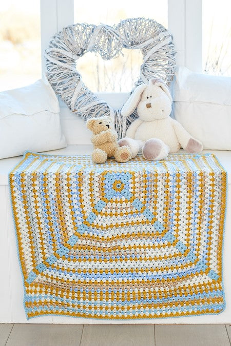 Stylecraft Crochet Pattern Top and Blanket DK 10065