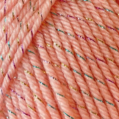 Stylecraft Baby sparkle Double Knit - Apricot Sparkle - 6104