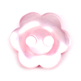 Flower Buttons -Pink 11mm