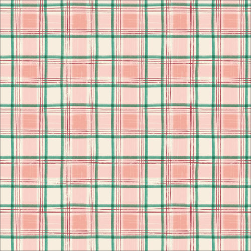 100% Cotton Cozy Plaid from Warm & Cozy by MK Surface