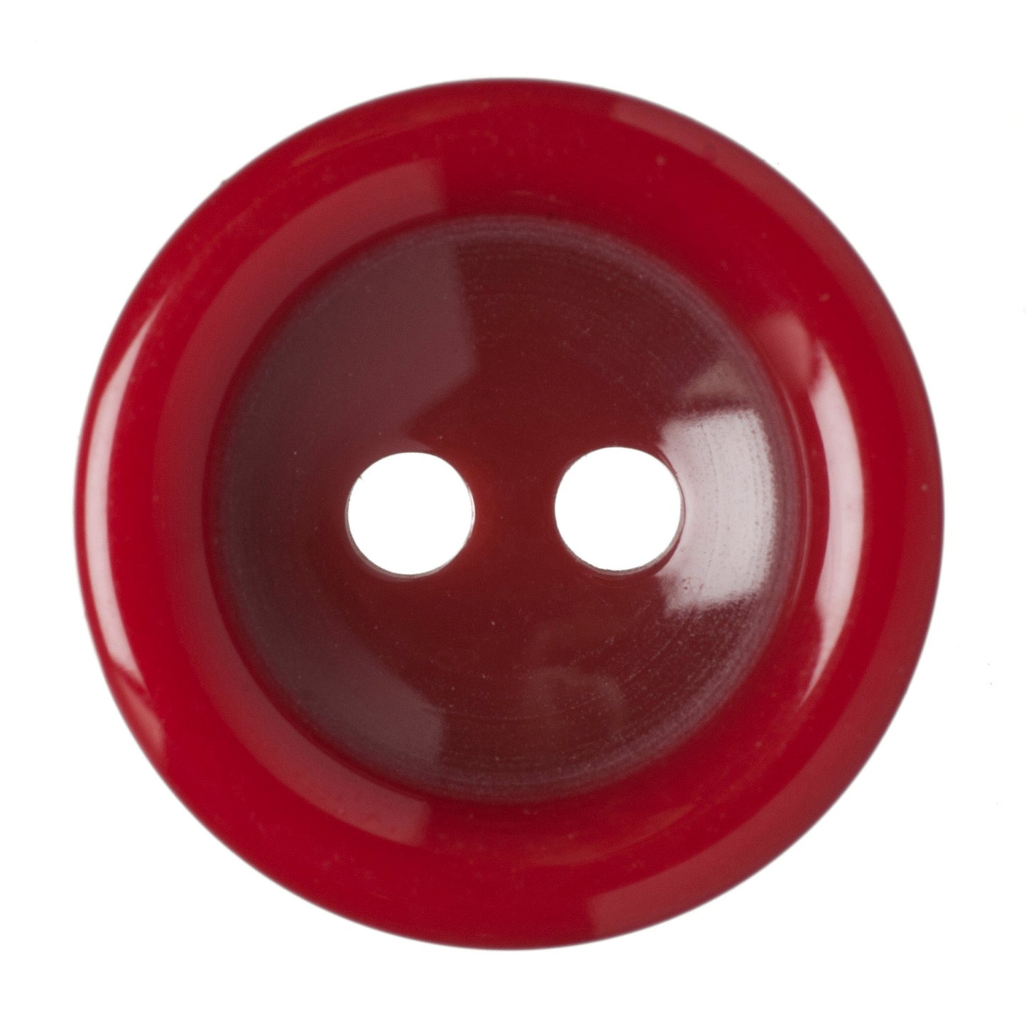 Buttons 11mm Red Two-tone