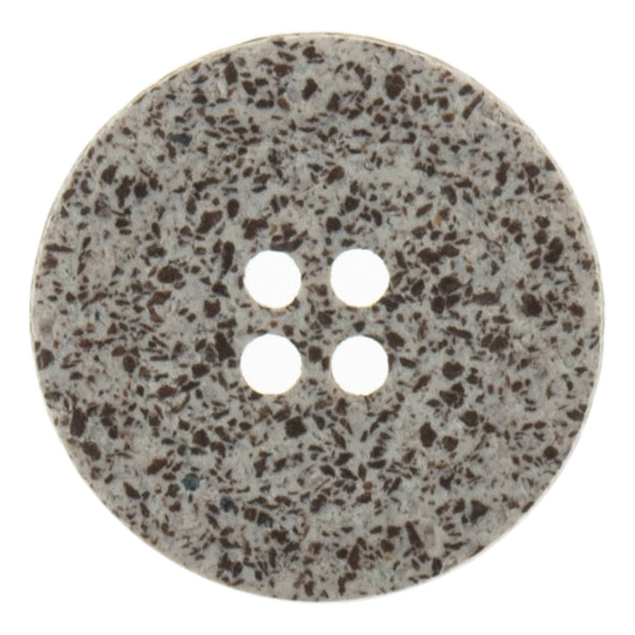 Eco Buttons Macadamia Light Brown 25mm