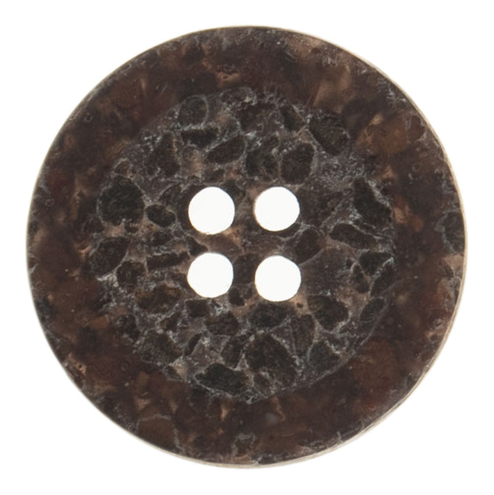 Eco Buttons Macadamia Dark Brown 20mm