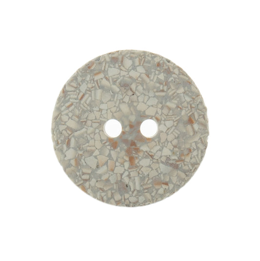 Buttons Eco-Conscious Recycled Eggshell 18mm