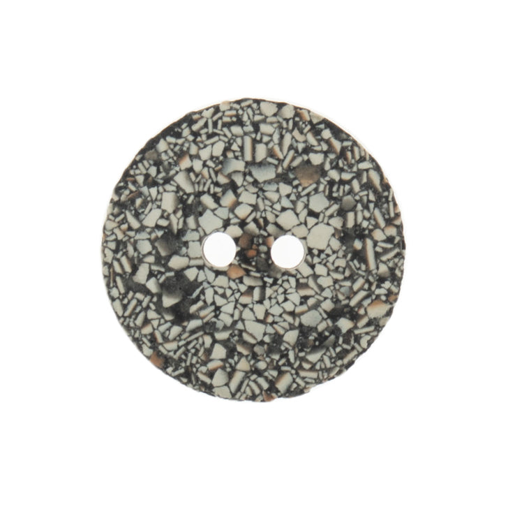 Buttons Eco-Conscious Recycled Eggshell 18mm