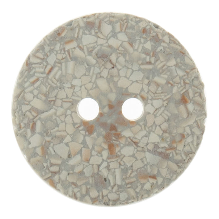 Eco Buttons Re-Cycled Eggshell 25mm