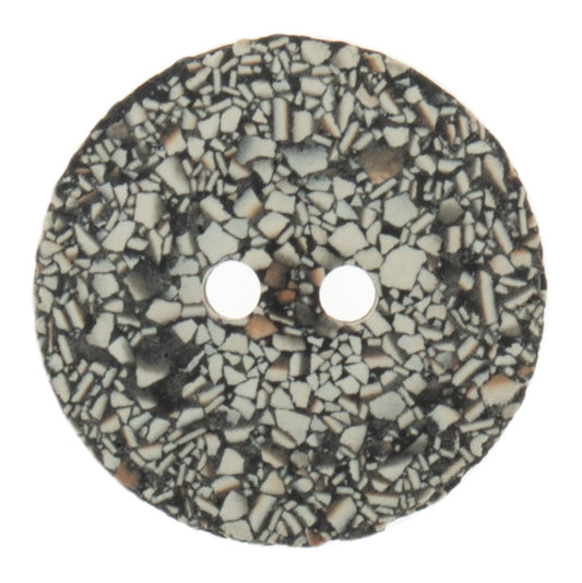 Eco Buttons Re-Cycled Eggshell 18mm