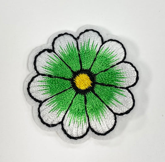 Motif Flower Green