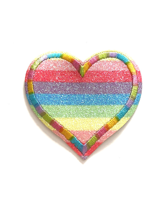 Motif Rainbow Heart