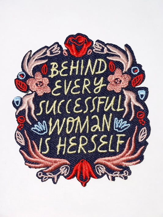 Motif Behind Every  Successful Woman Is Herself