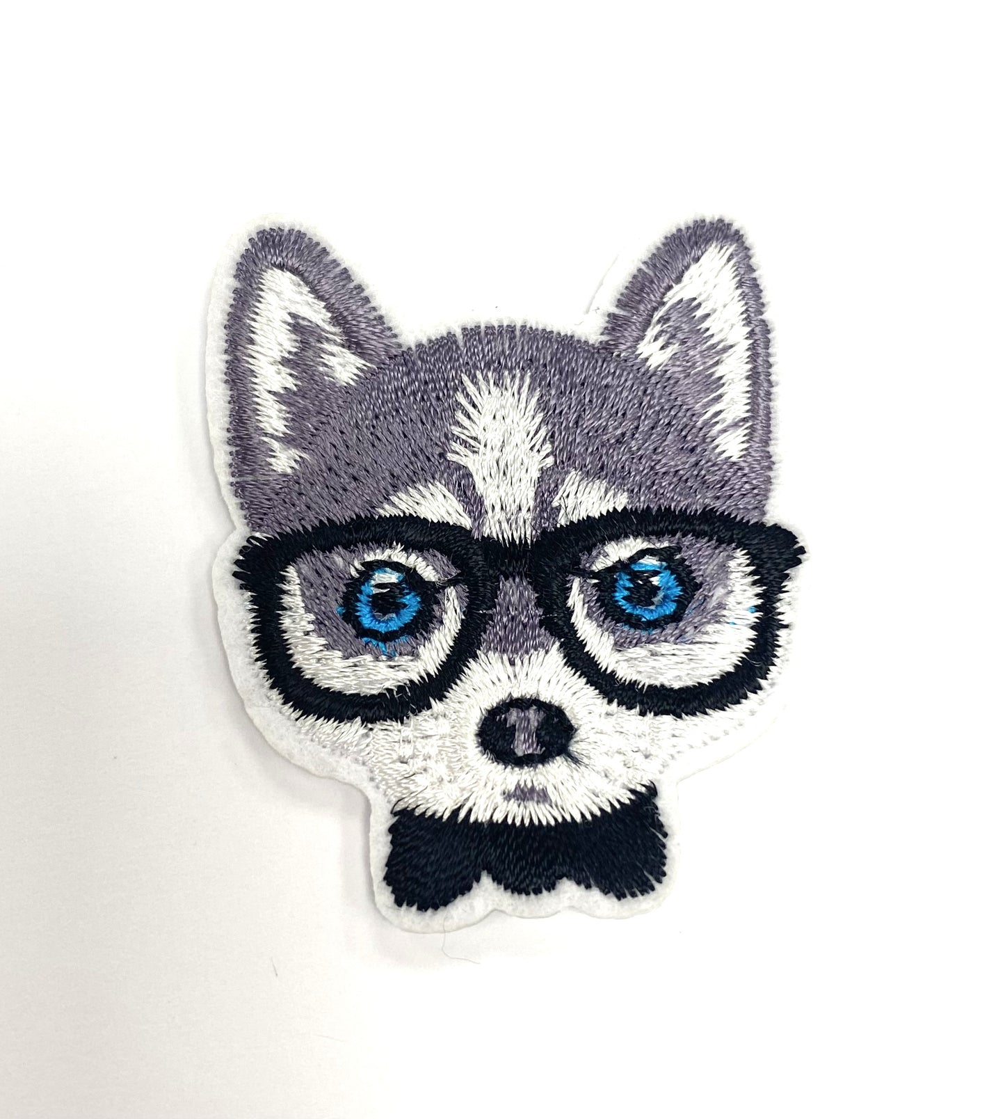 Motif Dog in Glasses