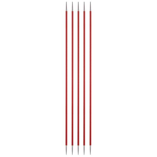 Knit Pro Zing Double-Point Coloured Knitting Needles-Set Of Five 2.50mm