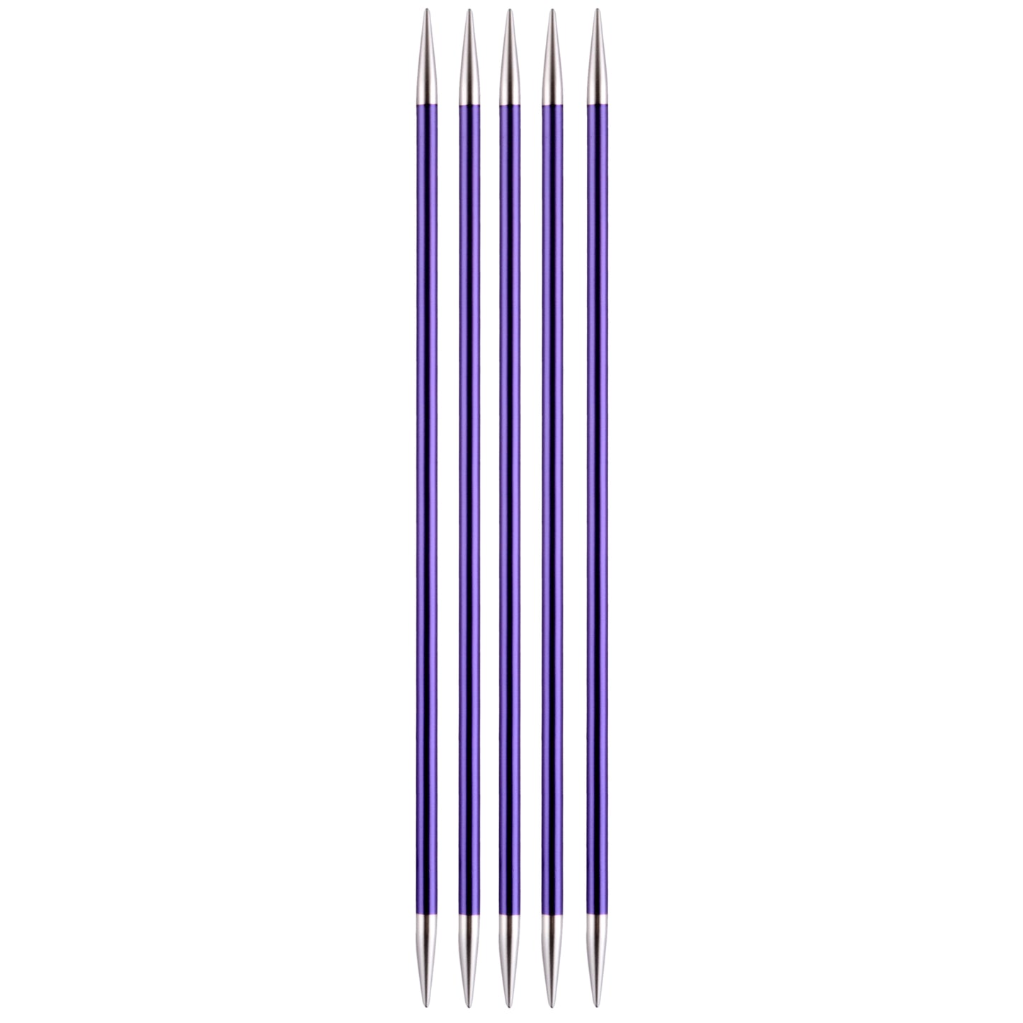 Knit Pro Zing Double-Point Coloured Knitting Needles-Set Of Five 3.75mm