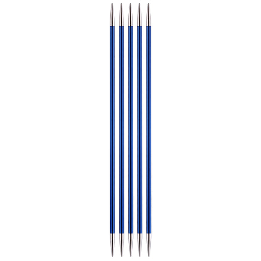 Knit Pro Zing Double-Point Coloured Knitting Needles-Set Of Five 4.00mm