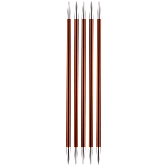 Knit Pro Zing Double-Point Coloured Knitting Needles-Set Of Five 5.50mm