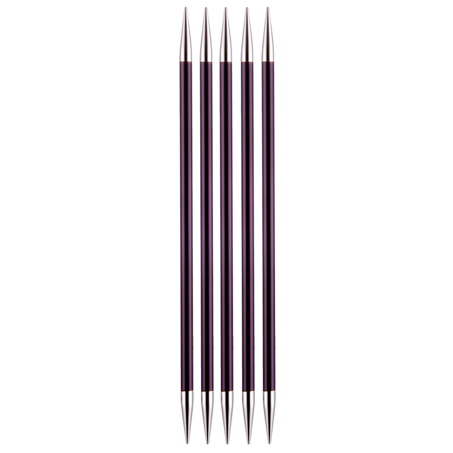 Knit Pro Zing Double-Point Coloured Knitting Needles-Set Of Five 6.00mm