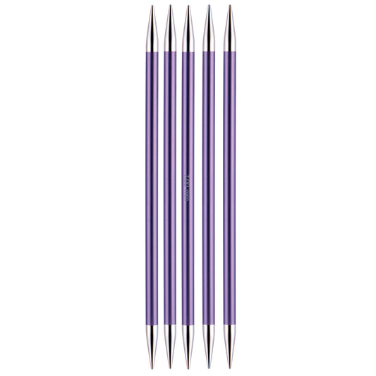 Knit Pro Zing Double-Point Coloured Knitting Needles-Set Of Five 7.00mm