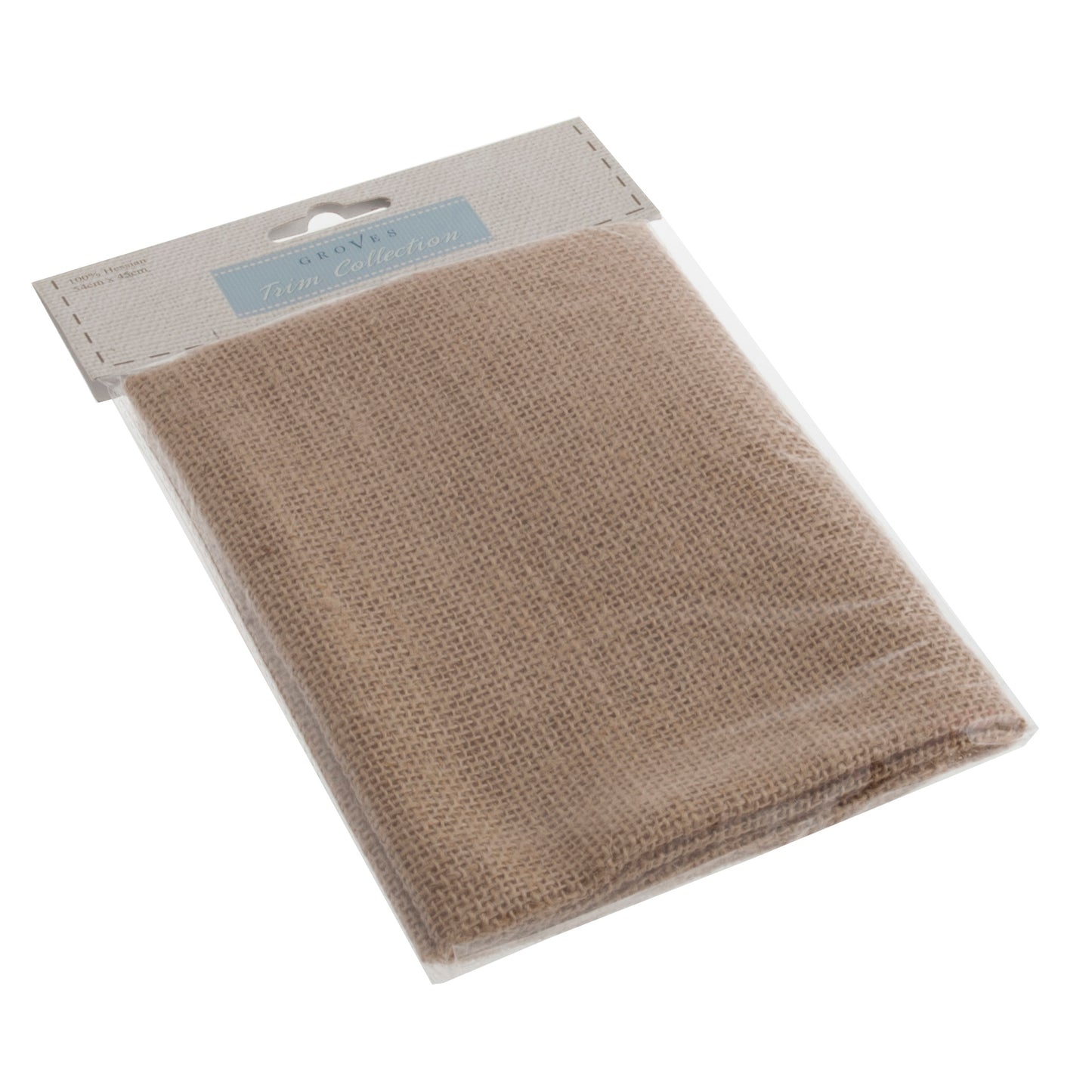 100% Jute Hessian - Natural