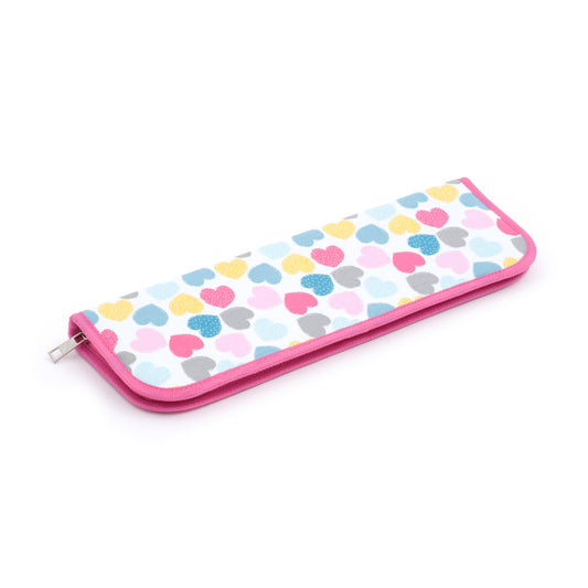 Hard zipped Knitting Needle Case - Full