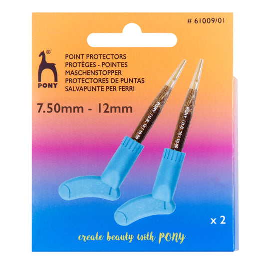 Knitting Needle Point Protectors 7.5-12mm