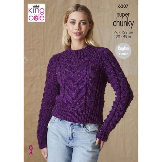 King Cole Knitting Pattern 6207