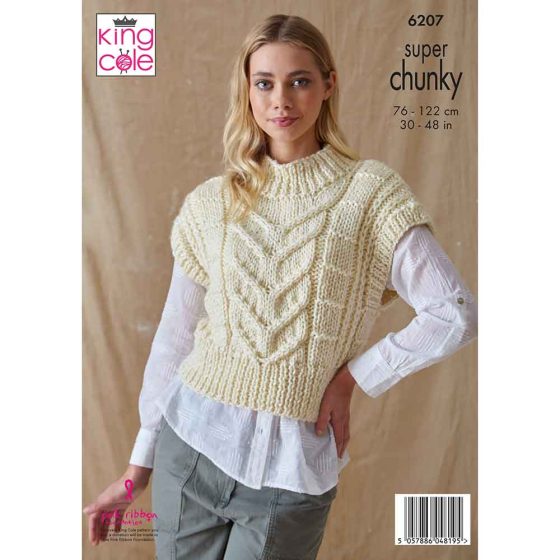 King Cole Knitting Pattern 6207